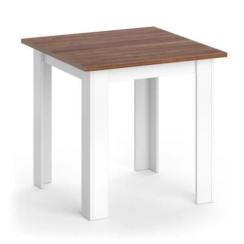 Vicco Table De Salle À Manger Karlos, Noyer, 80 X 80 Cm