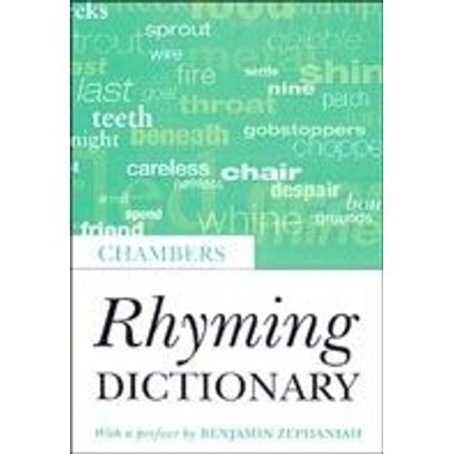 Chambers Rhyming Dictionary