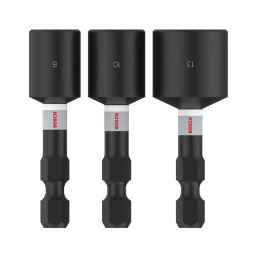 Pack de 3 Douilles Impact 8/10/13 x 50 mm PRO Nutsetter | 2608521U64 - Bosch