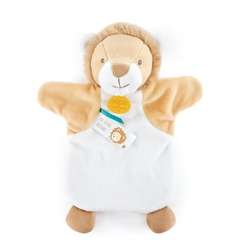 Marionnette À Main Lion 25 Cm De Doudou Et Compagnie