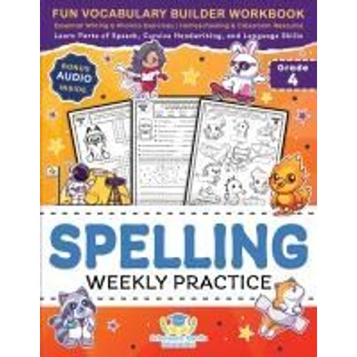 Spelling Weekly Practice For 4th Grade