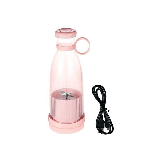 Mélangeur électrique portable pour centre commercial,extracteur de jus de fruits,bouteille fraîche,aste,SmUnvétérans wn ie,orange,Ju479 - Type pink
