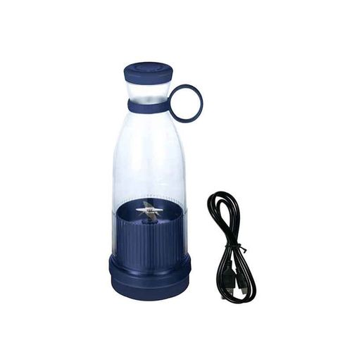 Mélangeur électrique portable aste,extracteur de jus de fruits et d'orange,bouteille fraîche,centre commercial,SmUnvétérans wn ie,Ju479 - Type blue