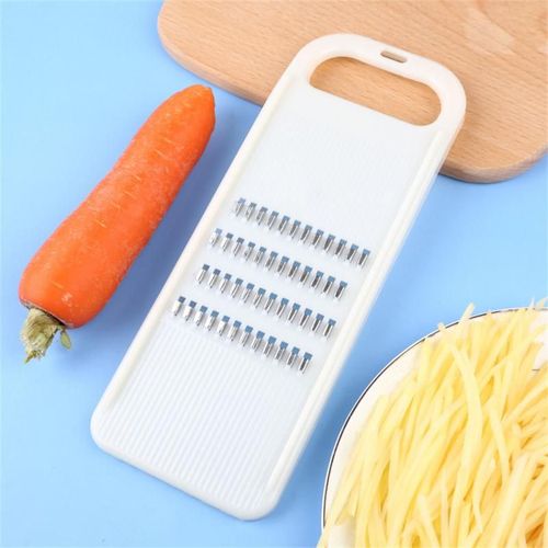 Râpe et trancheuse de carottes et de choux coréens,robot culinaire,coupeur manuel,accessoires de cuisine,fournitures utiles pour la maison - Type 02 white