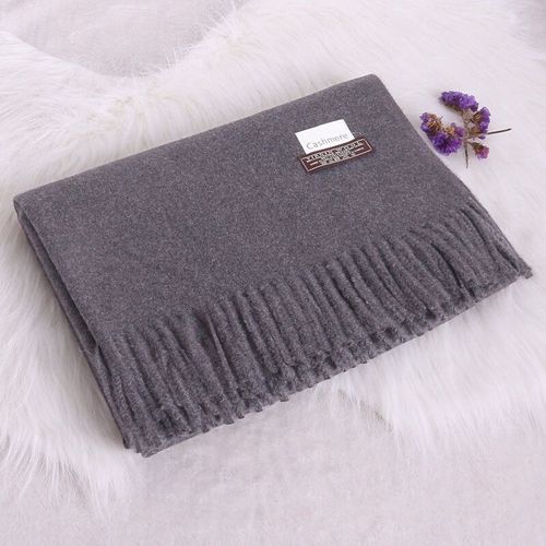 Écharpe en cachemire doux et chaud pour hommes et femmes,poncho en laine,châles Pashmina ingents,noir,marque de luxe,hiver