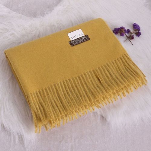 Écharpe en cachemire doux et chaud pour hommes et femmes,poncho en laine,châles Pashmina ingents,noir,marque de luxe,hiver