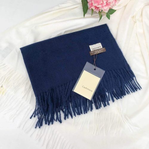 Écharpe en cachemire doux et chaud pour hommes et femmes,poncho en laine,châles Pashmina ingents,noir,marque de luxe,hiver