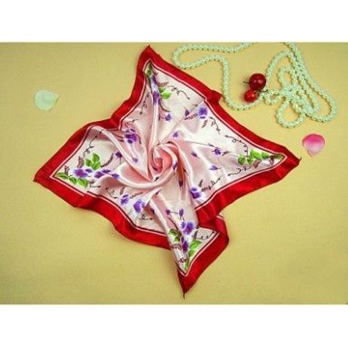 Petit Foulard En Soie Sauvage 600,Serviette Carrée Professionnelle,50.50cm,Printemps Et Été