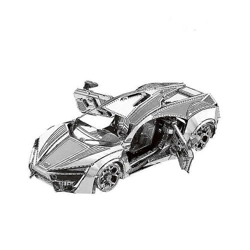 Modèle 3d Puzzle Métal Maquette Kit Hypersport Voiture De Course Modèle D¿Assemblage Diy 3d Cut Puzzle Toys F