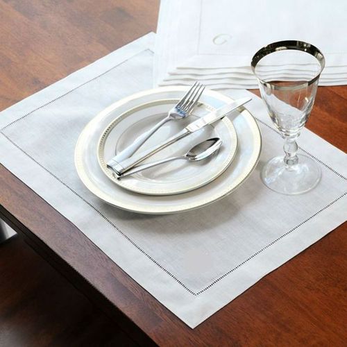 Serviette De Table Blanche En Dentelle,6 Pièces,En Lin Et Coton,Pour Cocktail,Fête,Mariage