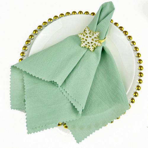 Serviettes De Table Essuie-Tout Lavables Et Réutilisables,6 Pièces,Couleur Rose,Coton,Pour Restaurant,Fêtes De Mariage,Quetable,36x36cm