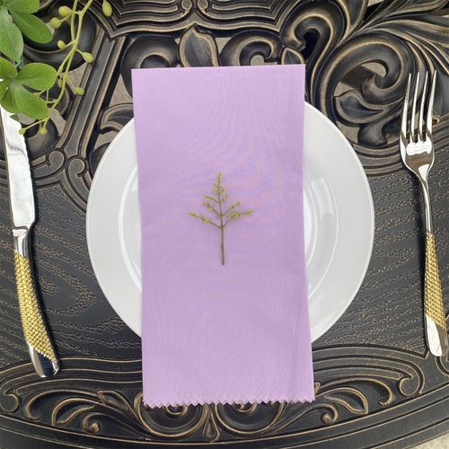 Serviettes De Table Essuie-Tout Lavables Et Réutilisables,6 Pièces,Couleur Rose,Coton,Pour Restaurant,Fêtes De Mariage,Quetable,36x36cm