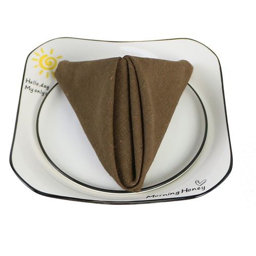 Ensemble De Serviettes De Table Grill,Lin,Coton,30x45cm,Napperon De Cuisine À Domicile Pour Salle À Manger,Fête,Décoration De Mariage,12 Pièces