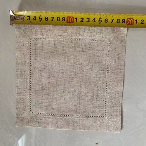 Serviettes De Table Blanches En Coton Et Lin,4 Tailles,12 Pièces,Pour Fête De Mariage,Restaurant,Maison