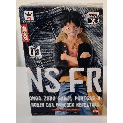 One Piece Figurine Luffy Lw Jean Freak 20 Cm Banpresto