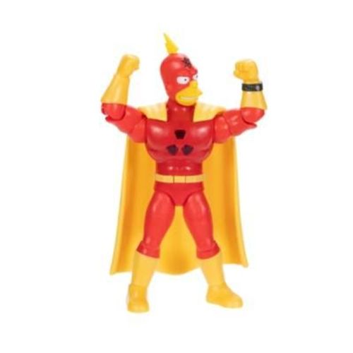 Jakks Figurine Radioactive Man articulée premium, Les Simpson