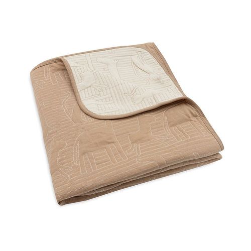 Couverture Bébé 100x150 Cm Jungle Jambo Biscuit Et Oatmeal - Jollein