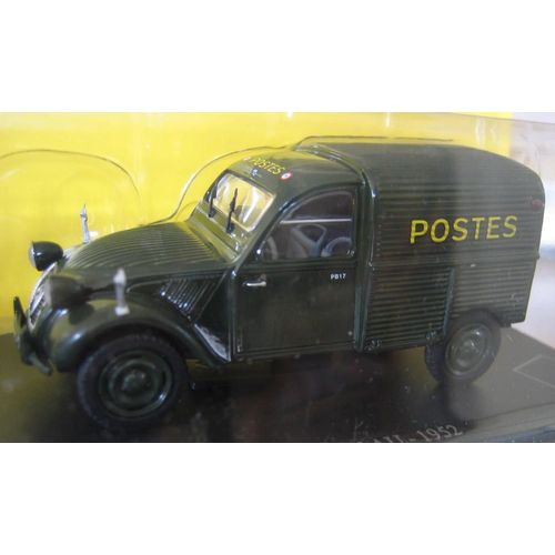Citroën 2 Cv Postes 1952 - 1/43 Ème-Norev