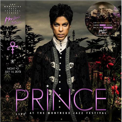 Prince - Live At The Montreux Jazz Festival - Night #2 - 2 Purple Lp + 2cd + 1 Dvd Golden Discs