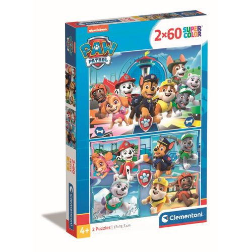 Puzzle Enfant 2x60 Pièces - Pat' Patrouille