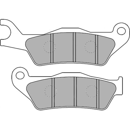 Plaquette De Frein Perftec Pour Scooter Piaggio 50 Typhoon 2t Eu4 2018 À 2020 Av