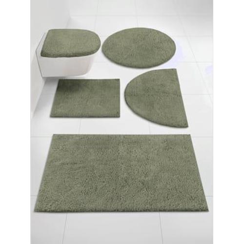 Tapis De Bain Pur Coton - - Vert