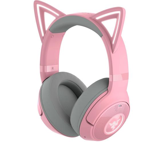 Razer Kraken Kitty V2 BT - Micro-casque - circum-aural - Bluetooth - sans fil - isolation acoustique