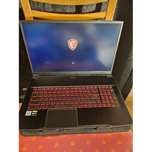 Pc portable msi carte graphique gtx 1650 avec processeur i5 10gen écran 19pouce 144hz. Fait tourner la plupart des jeux