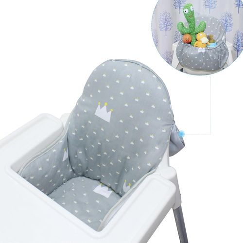 Housses De Siège Compatibles Avec Chaise Haute Antilop,Livrées Avec Sac De Rangement,Coussin De Chaise Haute Lavable Pour Bébé Coussin Rembourré En Coton Pour Chaise D'enfant