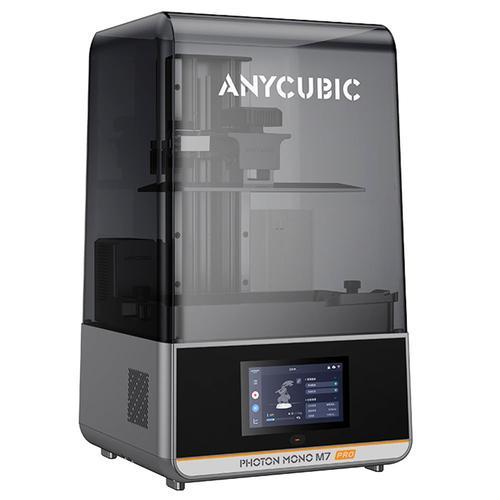 Anycubic Photon Mono M7 Pro Imprimante 3D résine, hauteur de couche de 0,1 mm, vitesse d'impression de 170 mm/h, source COB LighTurbo 3.0 14K, écran LCD monochrome 10,1', 223*126*230 mm