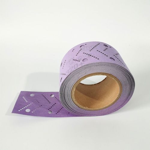 Rouleau de papier de verre violet 3M 70mm x 9.9m,papier abrasif carré pour voiture,grain 80-320,longueur du klaxon à main 70x19 8mm/125mm/400mm - Type [Grit80]-70mmx9.9m