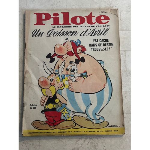 Pilote N°284 - 1er Avril 1965 - Le Magazine Des Jeunes De L’An 2.000 - 