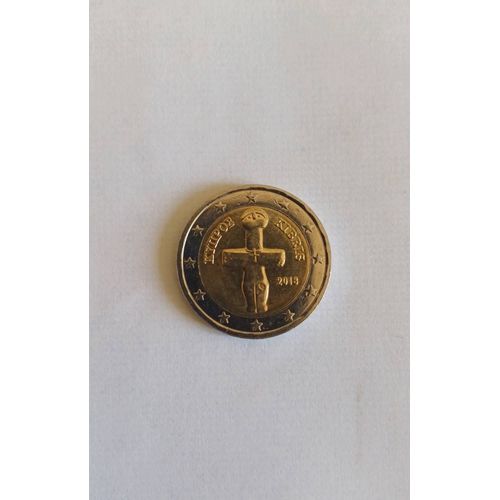 Pièces De 2 Euro De Chypre Kibris 2018 Rare . 2 Euro Coins From Cyprus Kibris 2018 Rare