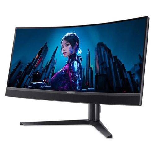 Acer Predator X34 V3bmiiphuzx - X Series - écran LED - jeux - incurvé - 34" - 3440 x 1440 UWQHD @ 180 Hz - VA - 1000 cd/m² - 100000000:1 - DisplayHDR 1000 - 1 ms - 2xHDMI, DisplayPort, USB-C -...