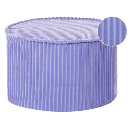 Ottoman Zikria Violet Clair Velours