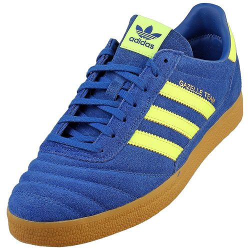 Adidas Gazelle Team Bleu Jaune Homme