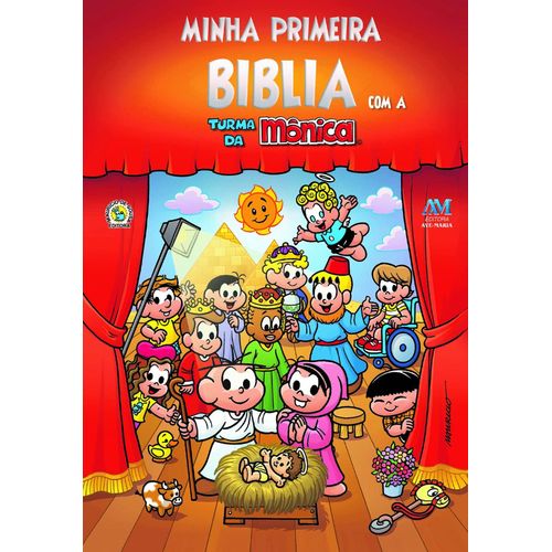 Minha Primeira Biblia Com A Turma Da Monica Bolso - Ave Maria
