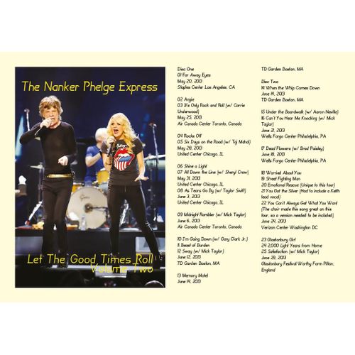 2cd The Nanker Phelge Express - Let The Good Times Roll Vol. 2 = Live Compil 2013 - Rolling Stones (The)