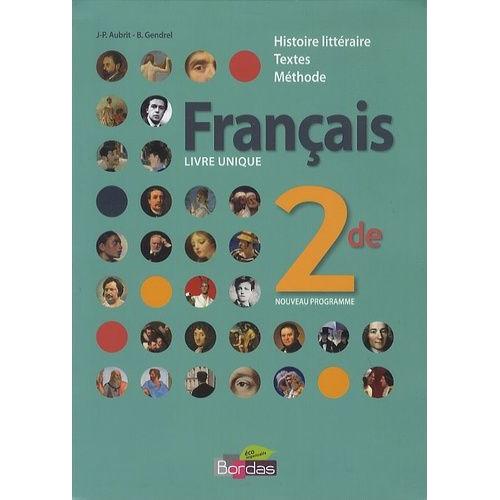 2de Franais - Livre Unique   de Aubrit Jean-Pierre  Format Reli 