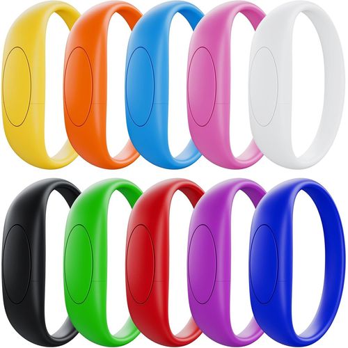 2Go Cle Usb Lot De 10 Usb 2.0 Cl Usb Bracelet Flash Drive Colore Clef Usb Portable Mmoire Stick Nouveaut Cls Usb 2 Go Cl De Donnes Externe Pour Cadeaux[X649]