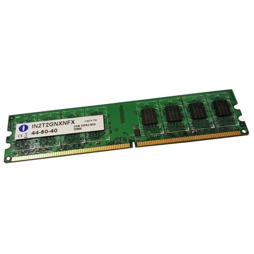 2Go RAM INTEGRAL IN2T2GNXNFX DIMM DDR2 PC2-6400U PC Bureau 800Mhz CL6