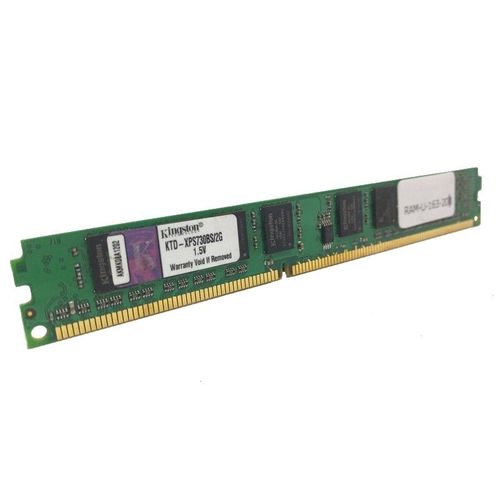 2Go RAM PC Bureau KINGSTON KTD-XPS730BS-2G DDR3 PC3-10600U 1333Mhz Low Profile
