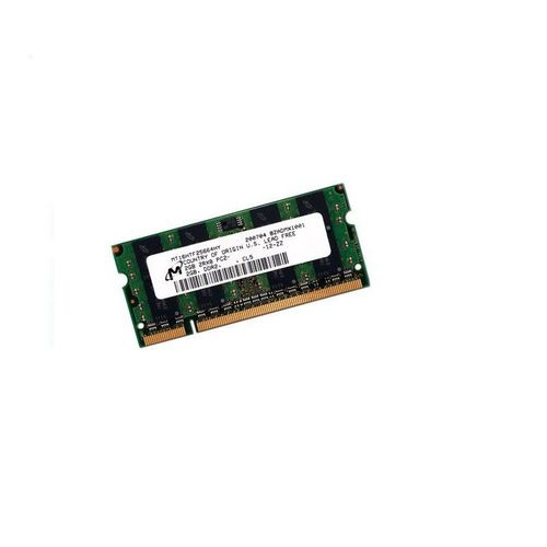 2Go RAM PC Portable SODIMM MICRON MT16HTF25664HY-800E1 DDR2 PC2-6400S 800MHz CL6