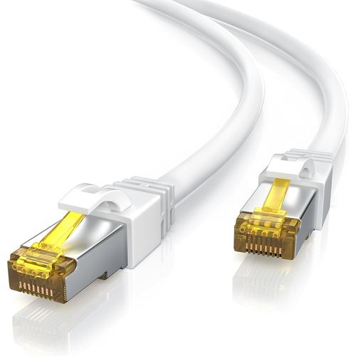 2m Cble rseau Cat 7 Ethernet Gigabit de 2 m - Cble Patch 10000 Mbits, Cble Gigabit local LAN 10 Gbps