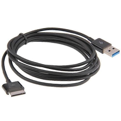 2m USB 3.0 Data Sync Chargeur Cble, pour Asus Eee Pad Transformer Prime TF502 TF600T TF701T TF810 (Noir)