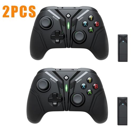 2pc - Manette Sans Fil Pour Nintendo Switch Lite, Oled, Pc, Ps3, Android, Ios, Steam, Manettes De Jeu  Vibrations 6 Axes
