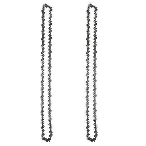 2pcs 20 Pouces Trononneuse Scie 76 Maillons DEntranement Moulin De Remplacement Dchirer La Lame De Chane Pas 0,325 Pouce 0,058