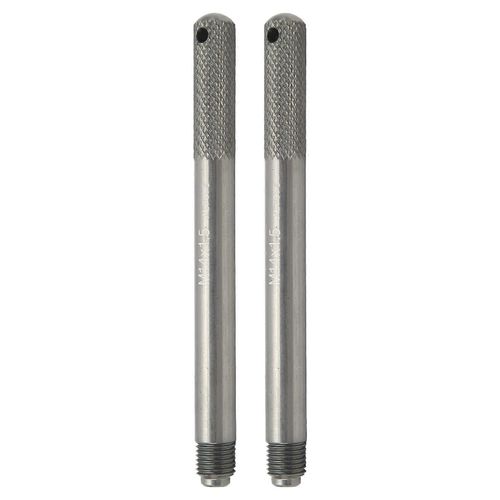 2pcs Axe D'alignement De Roue Roue Cintre Pin Set Jante Goujon Pin Guide Outil Pour Rparation De Pneu De Voiture M14 X 1.5
