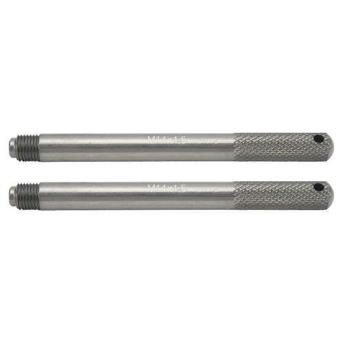 2pcs Axe D'alignement De Roue Roue Cintre Pin Set Jante Goujon Pin Guide Outil Pour Rparation De Pneu De Voiture M14 X 1.5