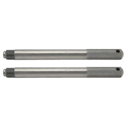 2pcs Axe DAlignement De Roue Roue Cintre Pin Set Jante Goujon Pin Guide Outil Pour Rparation De Pneu De Voiture M14 X 1.5